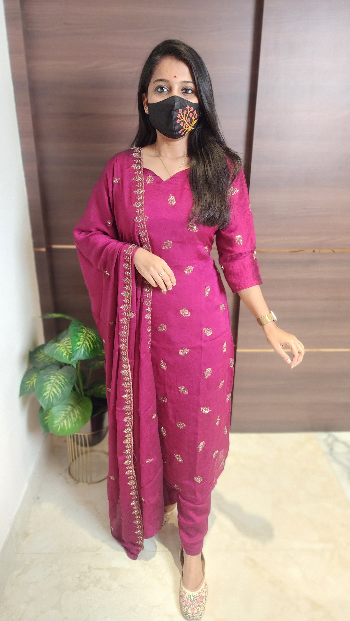 Ethnic Salwar Set (10878)c
