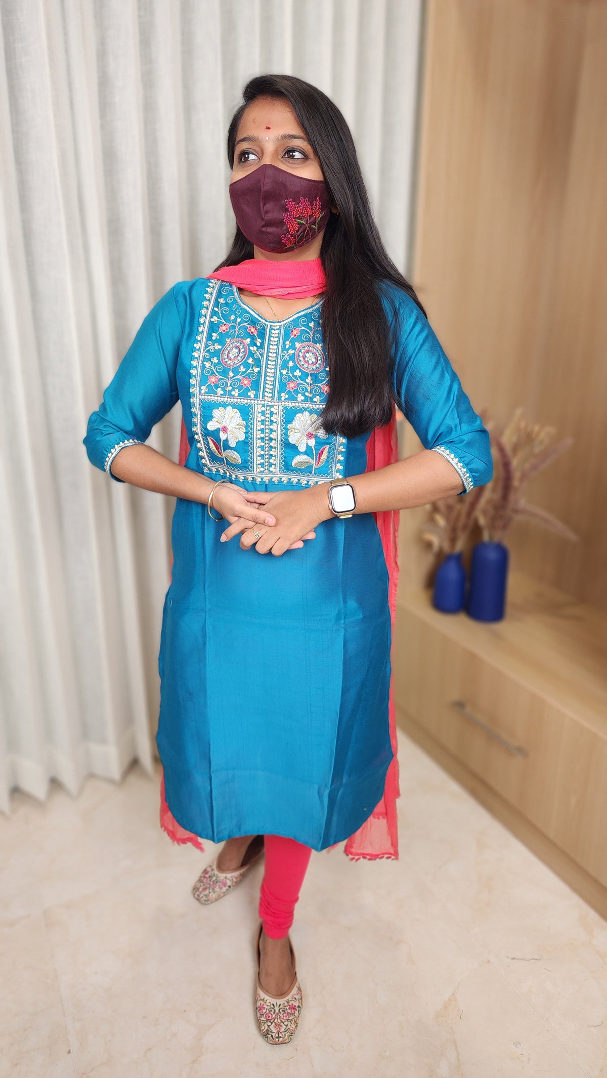 Office Wear - Embroidery (10862)c
