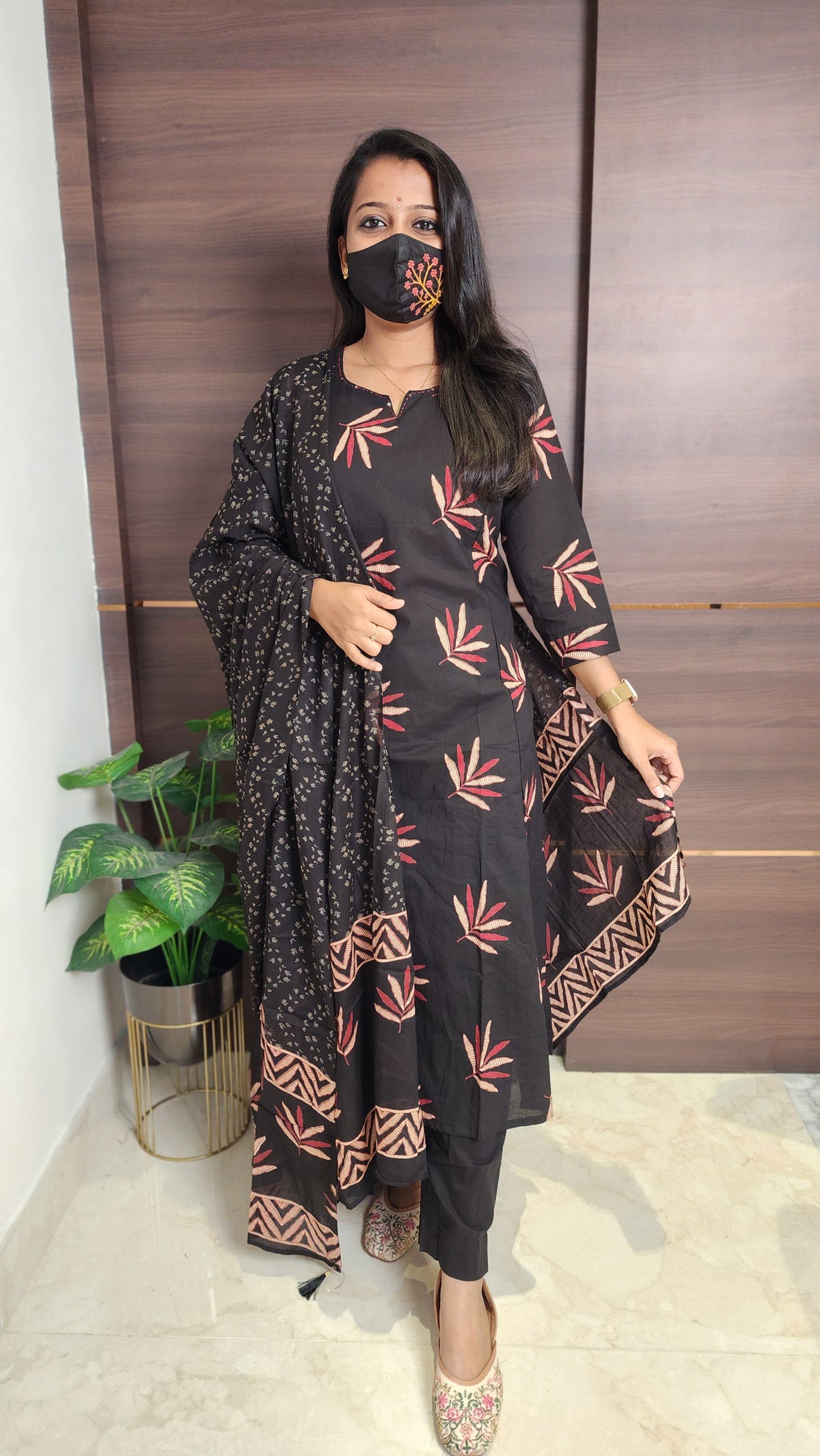 Cotton salwar set (11000)