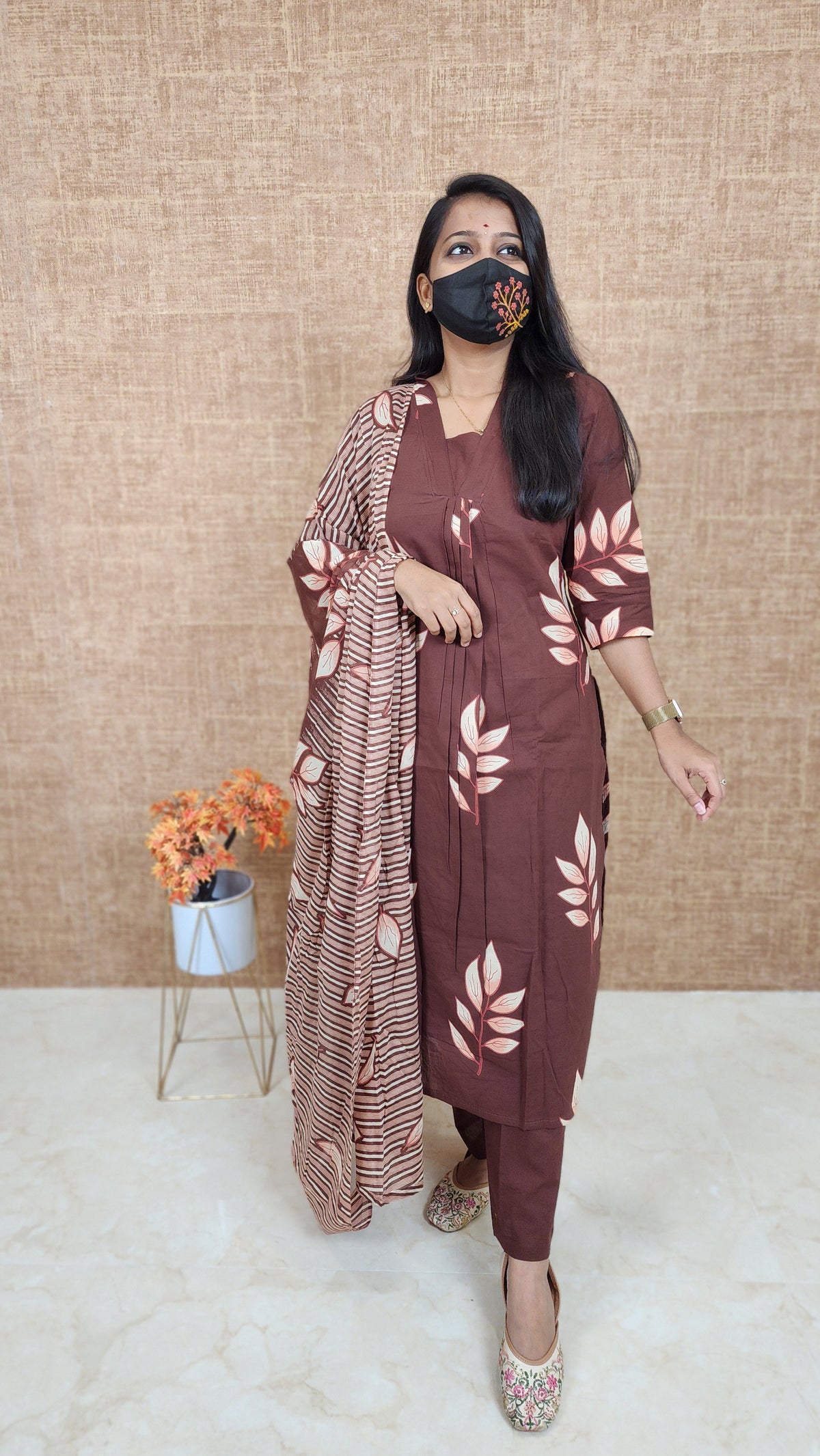 Cotton salwar set (11045)