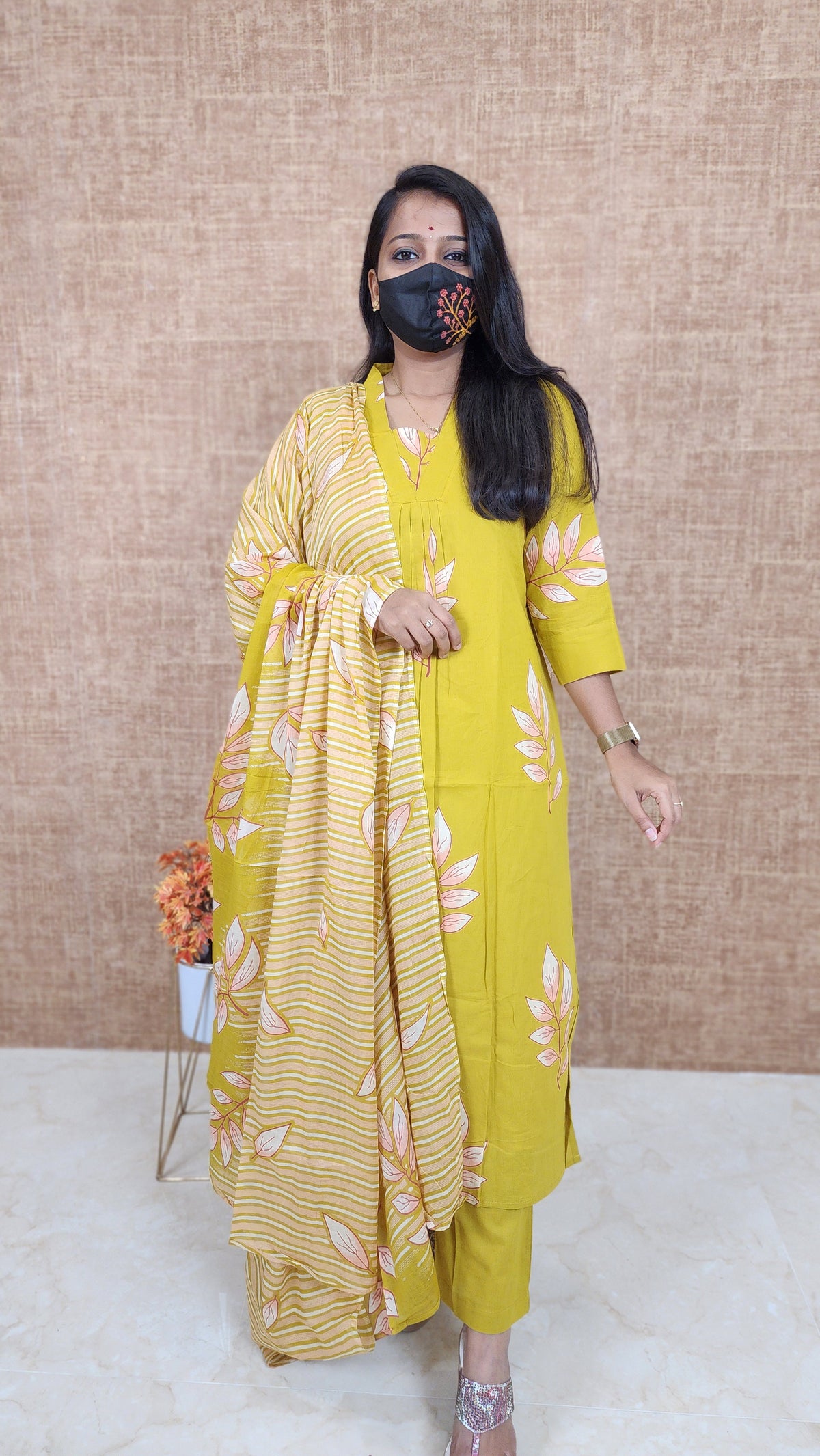 Cotton salwar set (11044)