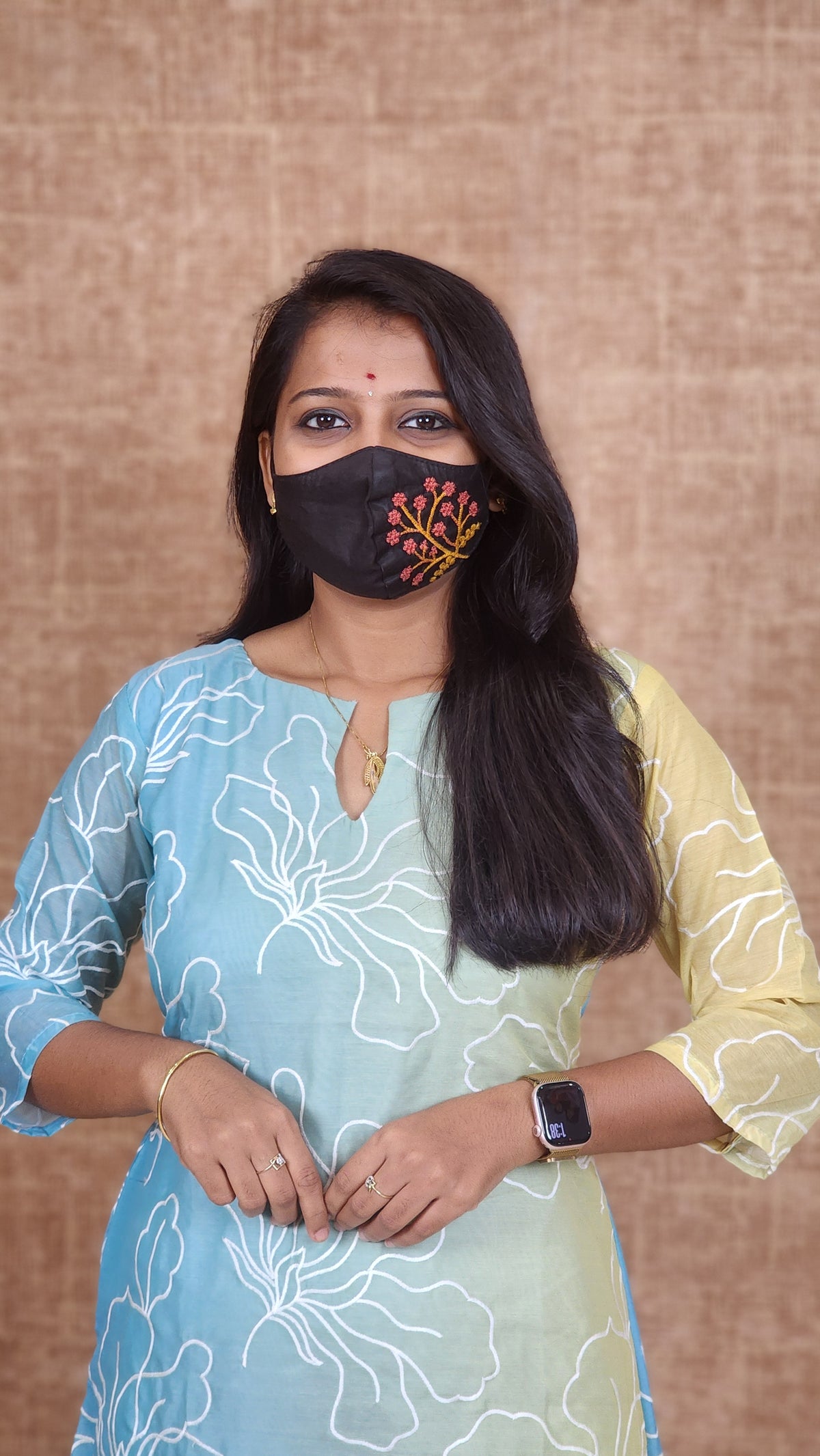 Embroidery Casual Kurti(11027)