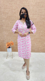 Office Wear kurti-Embroidery kurti(11042)