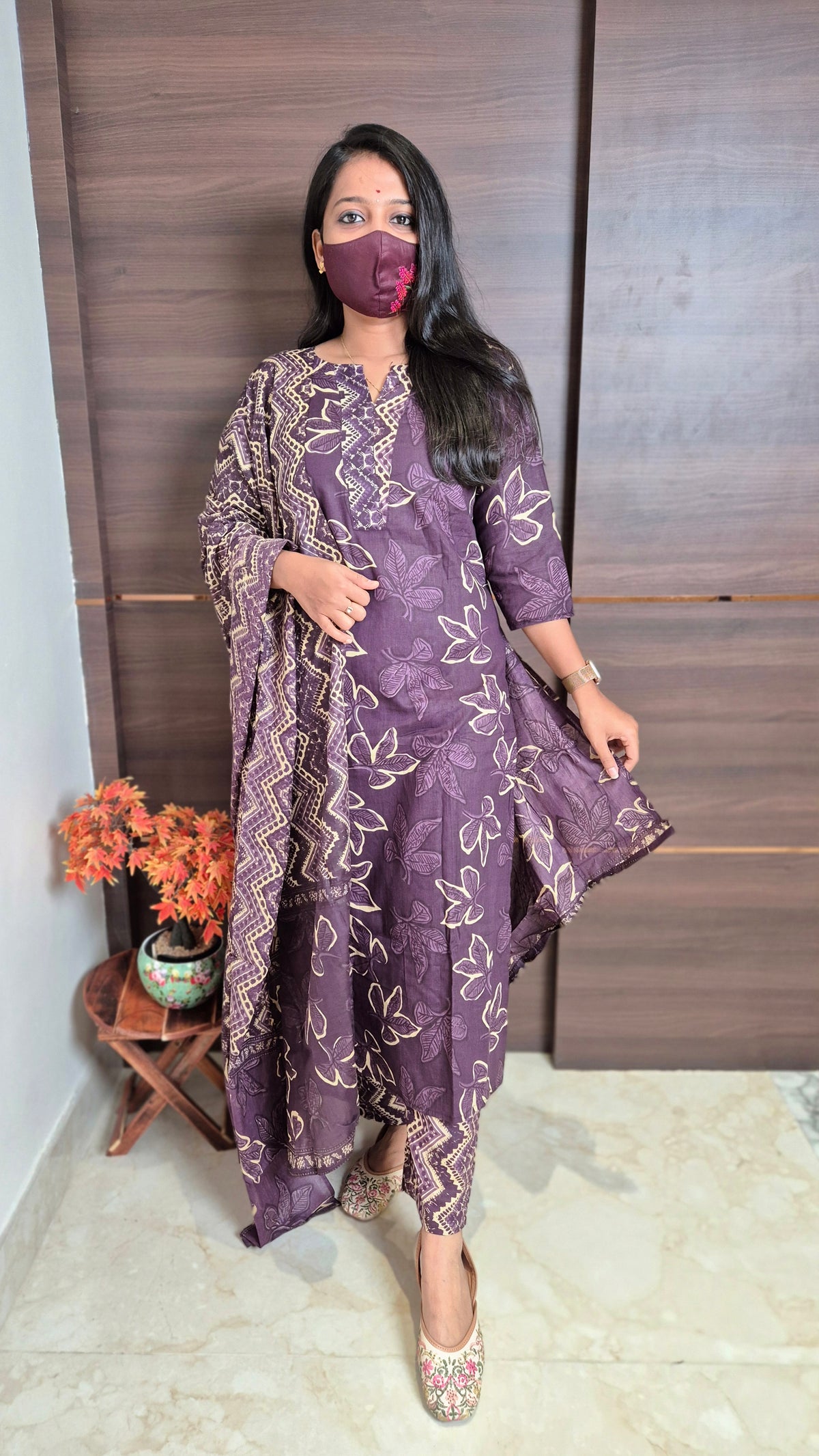 Cotton salwar set (11310)