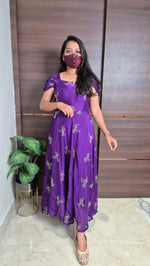Golden sparrow frock(11338)
