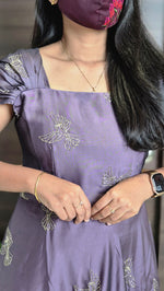 Golden sparrow frock(11336)