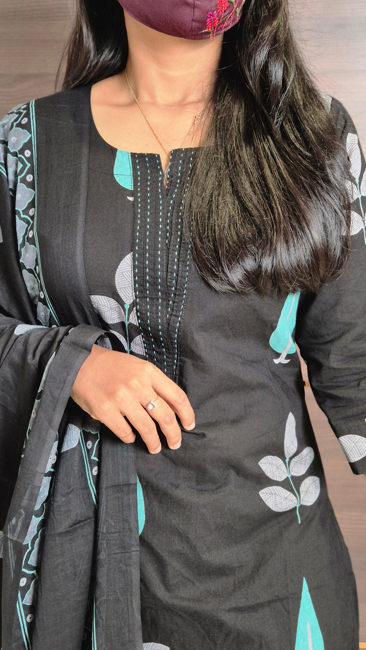 Cotton salwar set (11344)