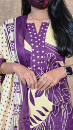 Cotton salwar set (11385)