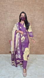 Cotton salwar set (11385)
