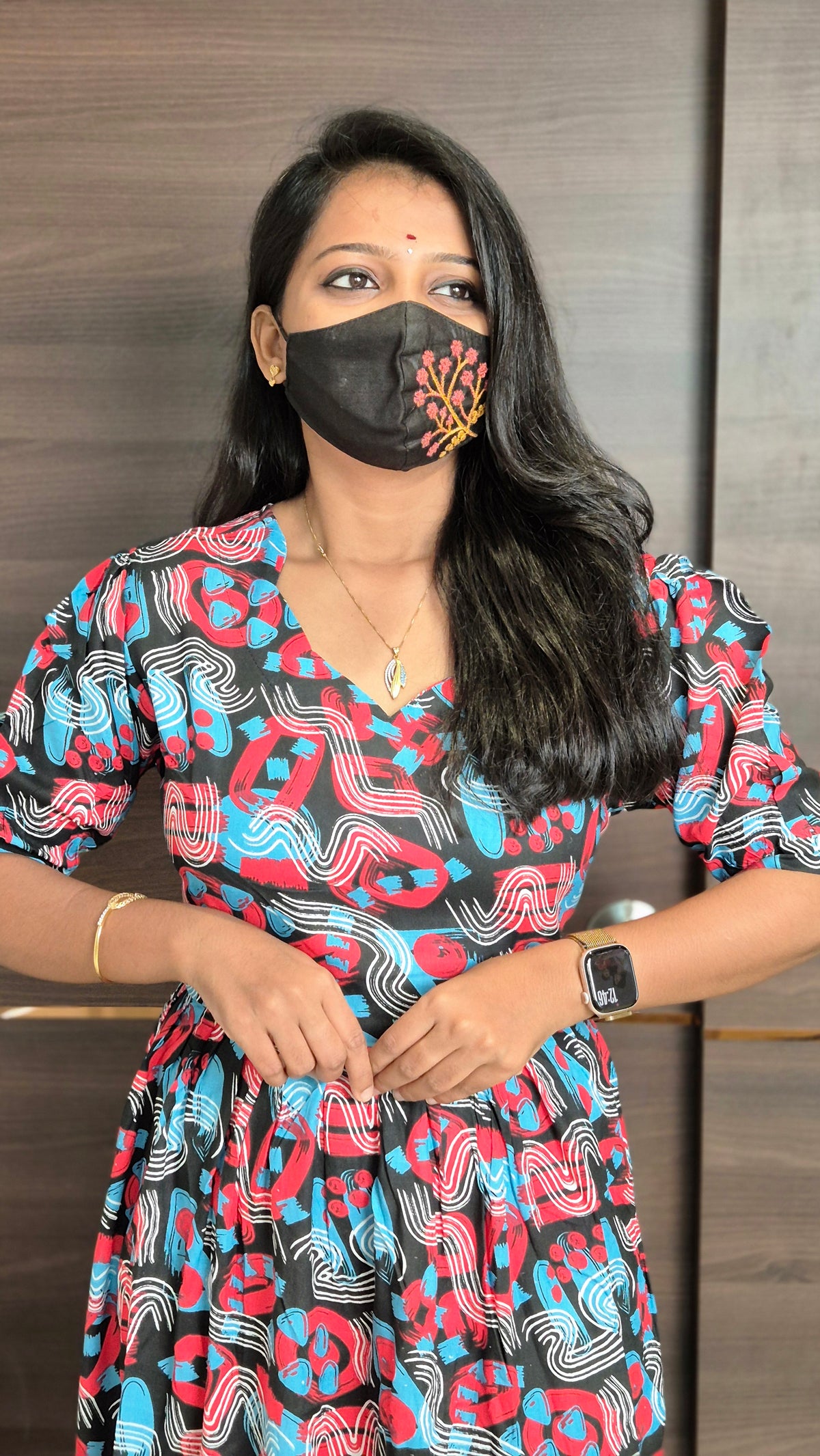 Western wear frock(11463)