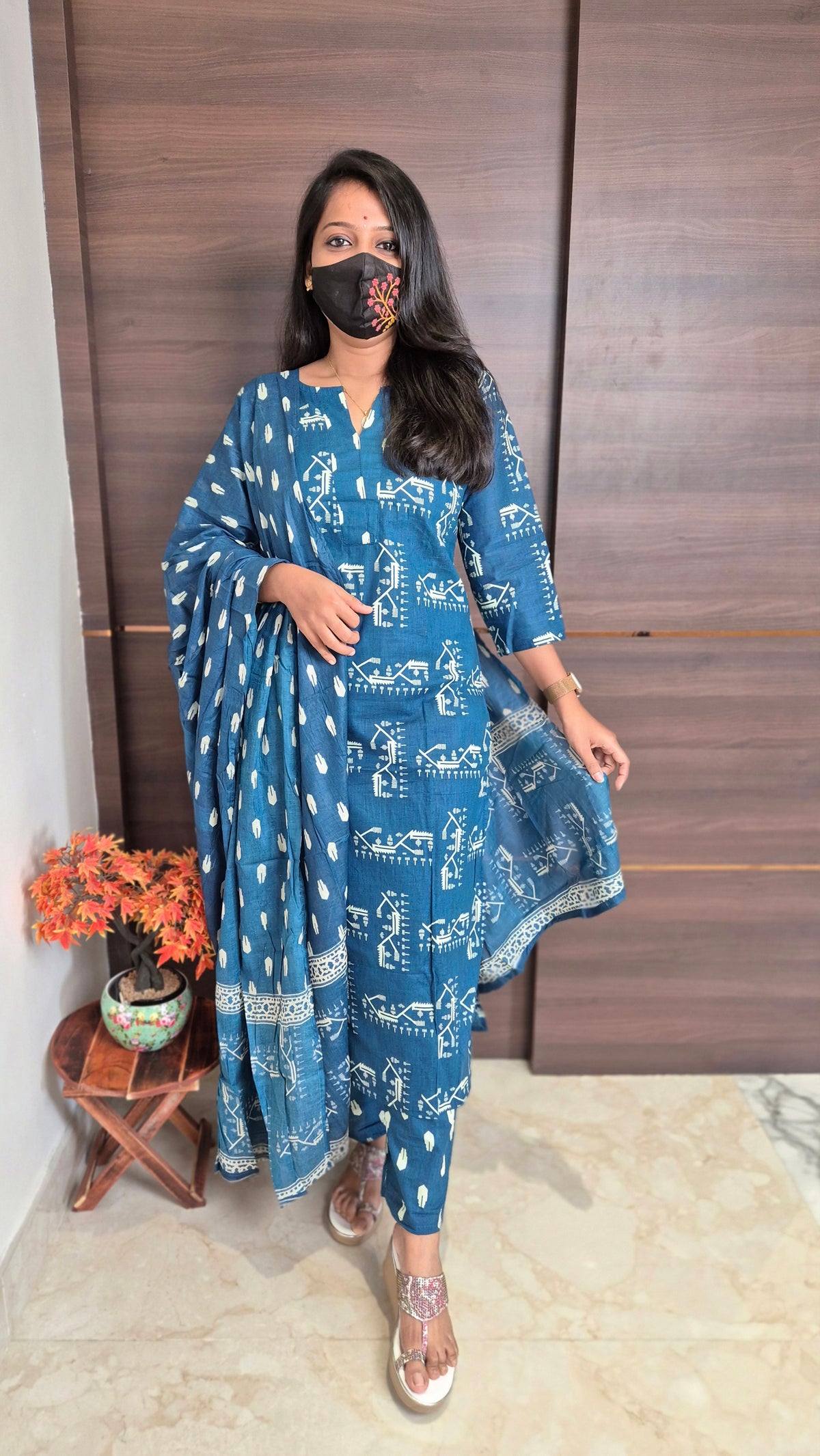 Cotton salwar set (11475)