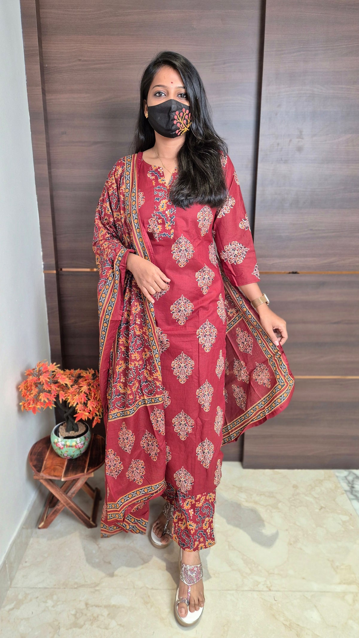 Cotton salwar set(11477)