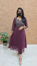 A-Line frock(11578)