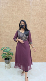 A-Line frock(11578)