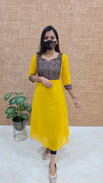 A-Line frock(11580)