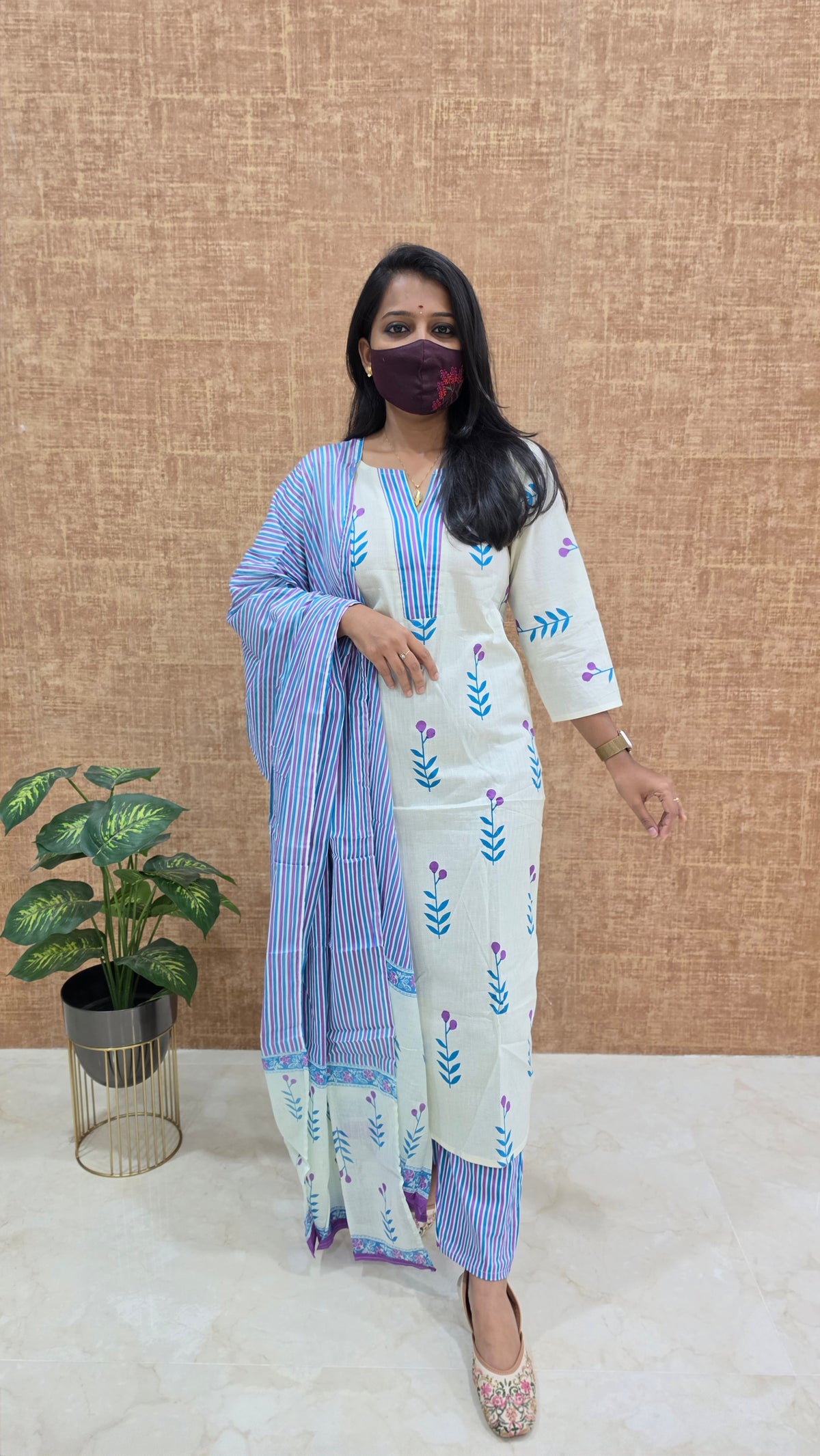 Cotton salwar set(11624)
