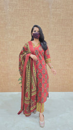 Cotton salwar set(11640)(c4)