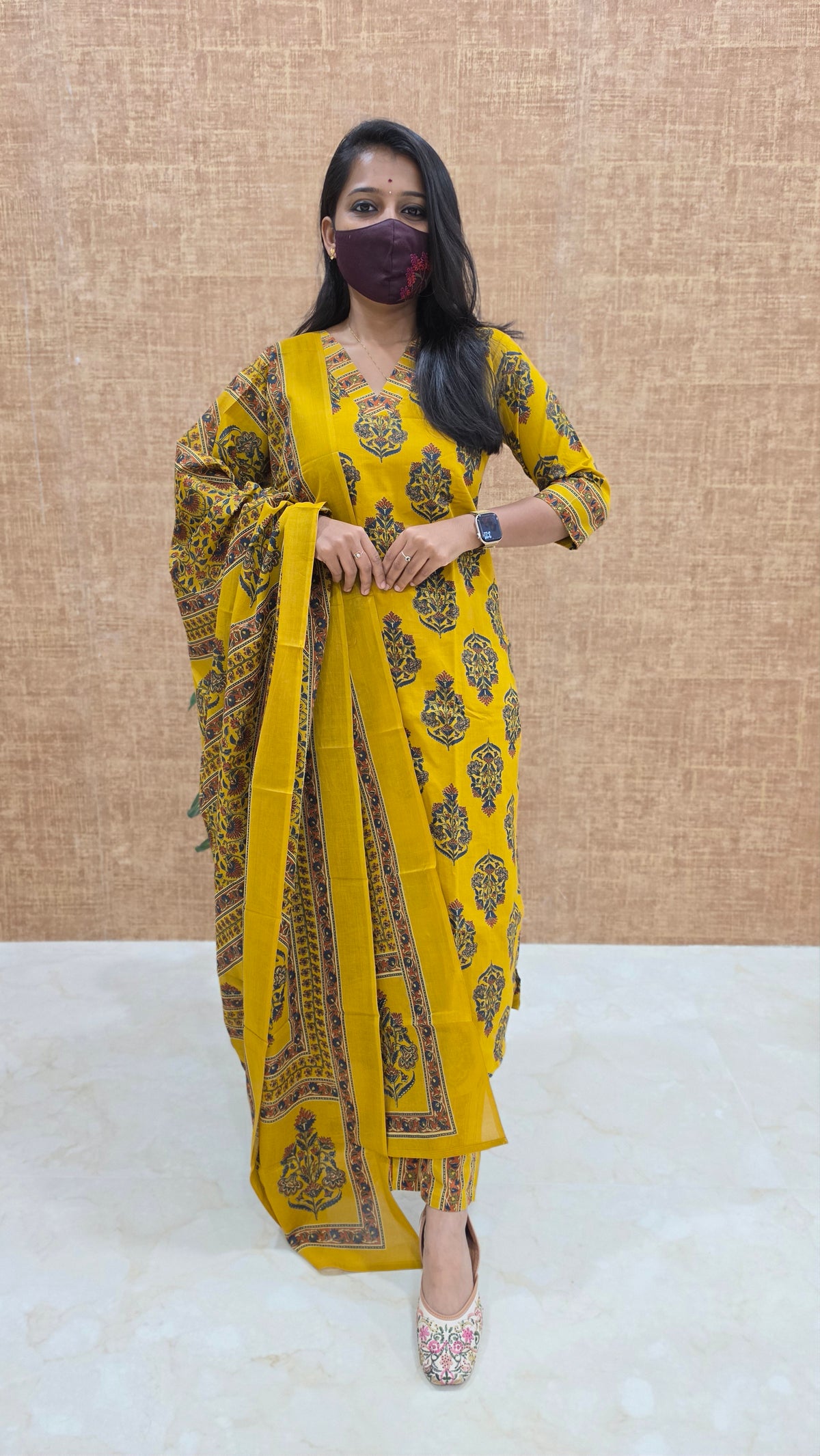 Cotton salwar set(11641)(c4)