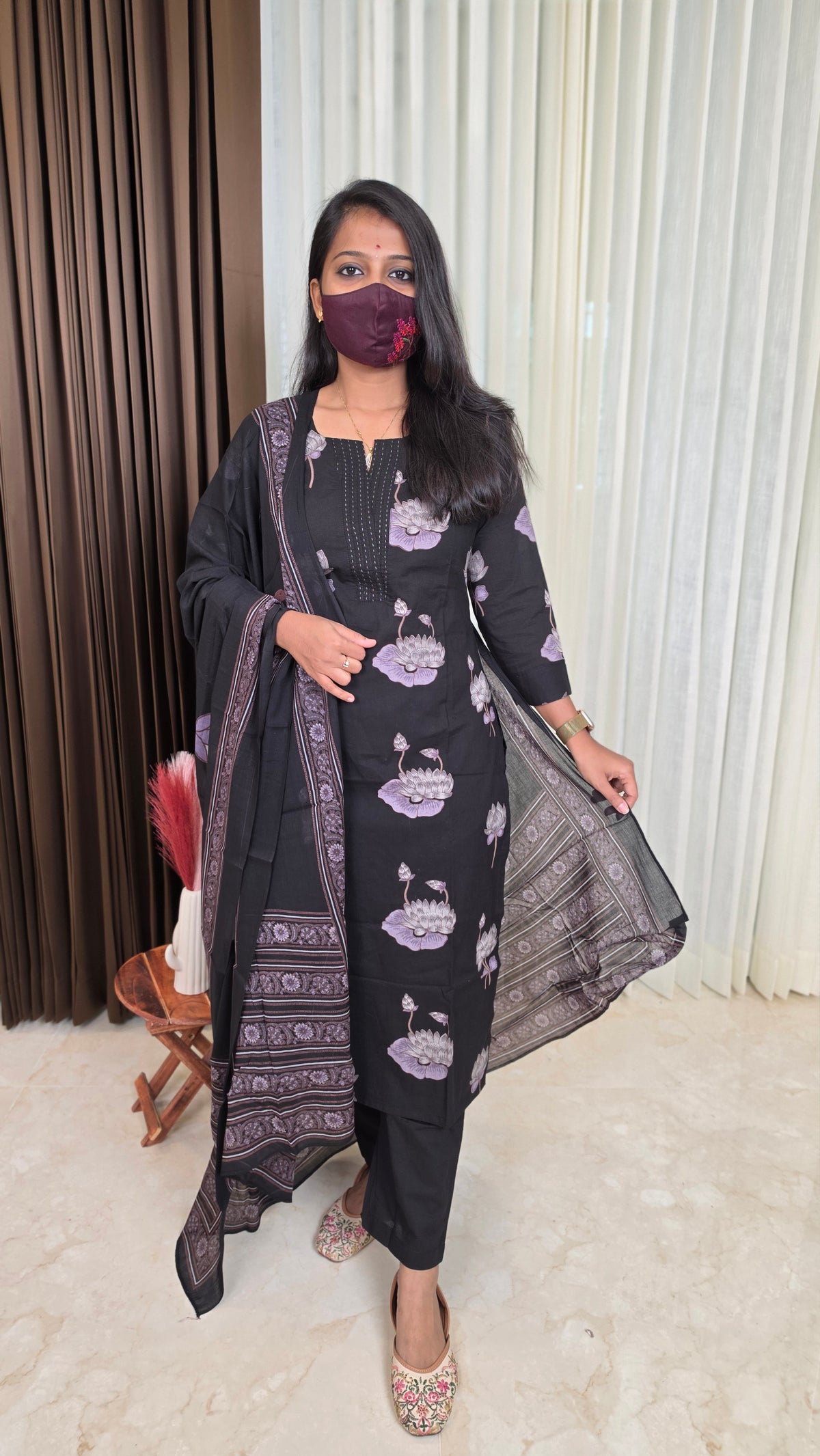Cotton salwar set(11665)
