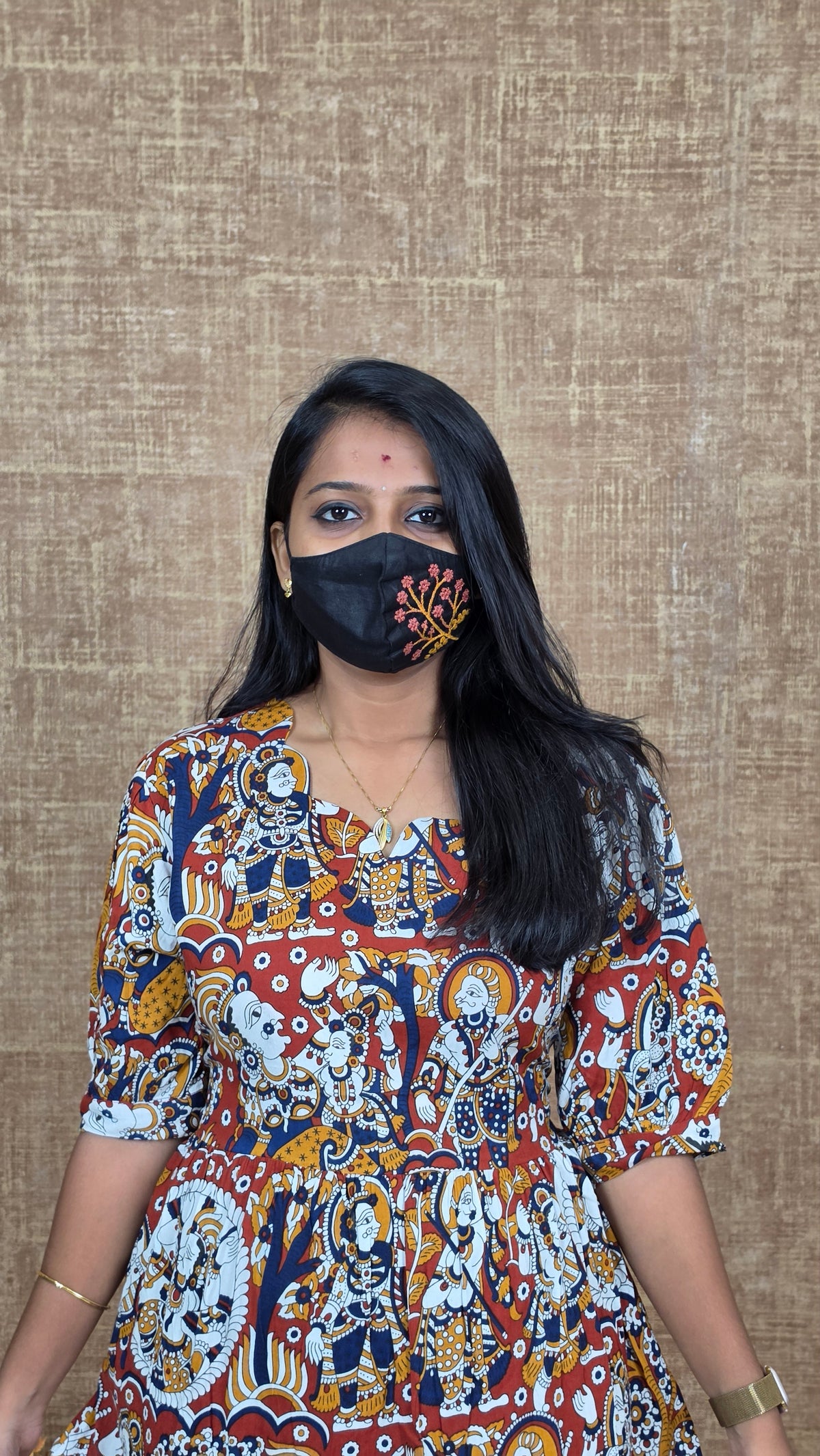 Kalamkari frock(11809)