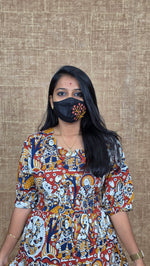 Kalamkari frock(11809)