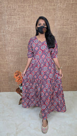 Kalamkari frock(11806)