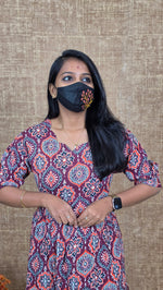 Kalamkari frock(11806)
