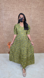 Kalamkari frock(11811)