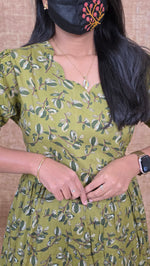 Kalamkari frock(11811)