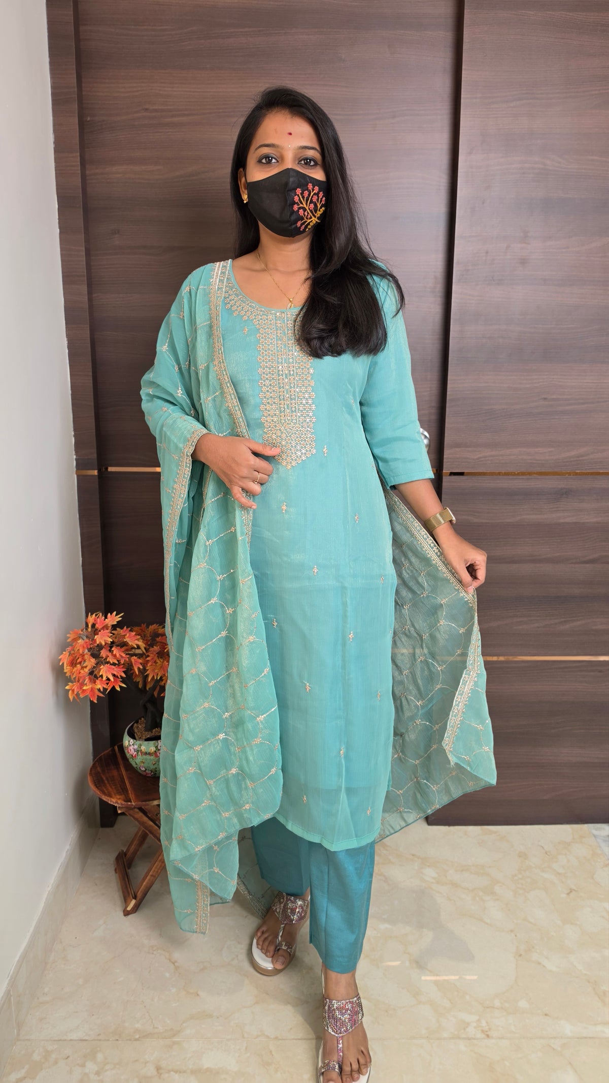 Ethnic Salwar Set(11828)(c)