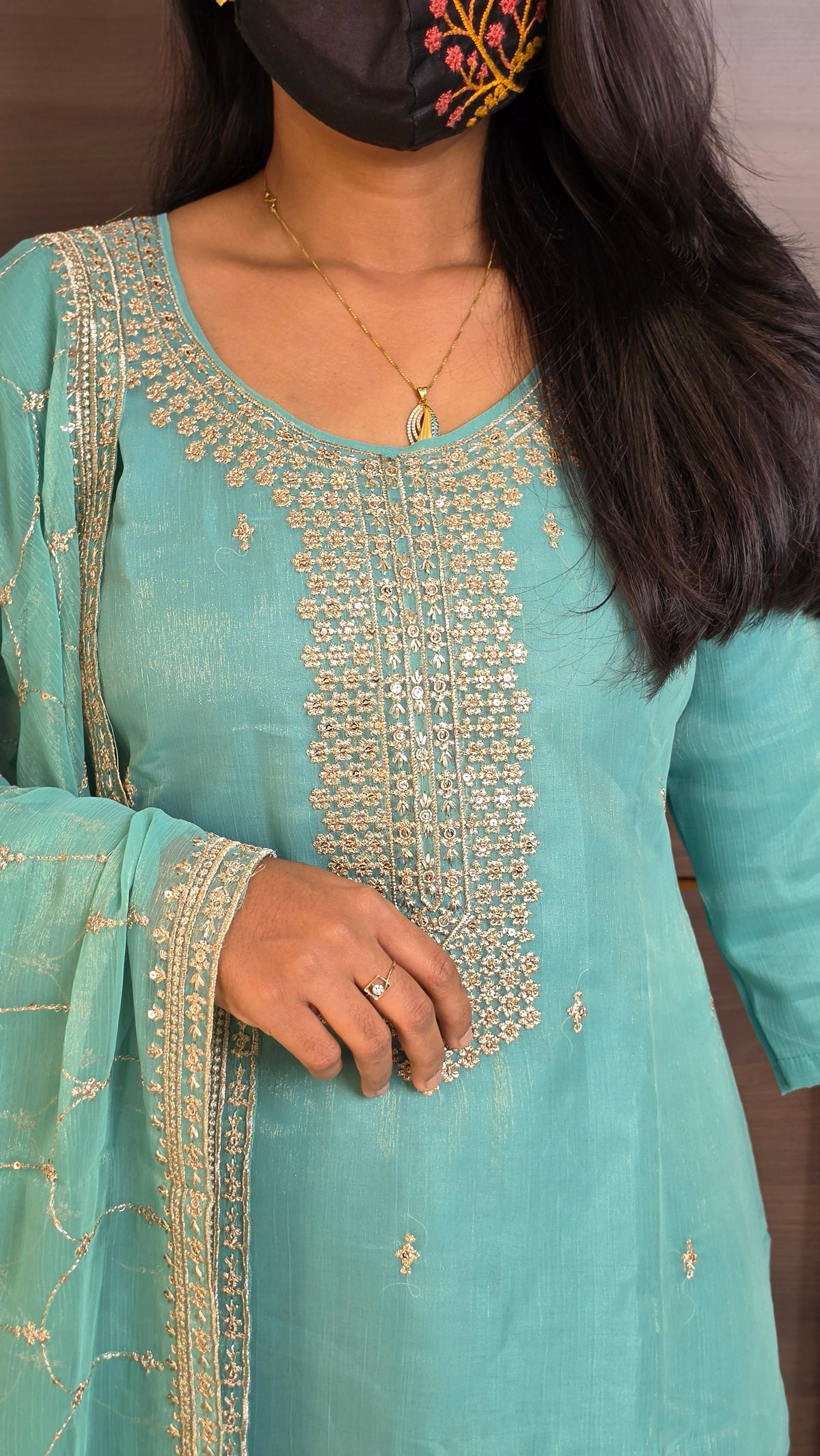 Ethnic Salwar Set(11828)(c)