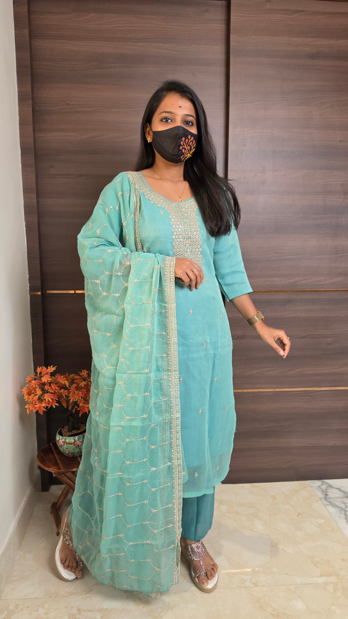 Ethnic Salwar Set(11828)(c)