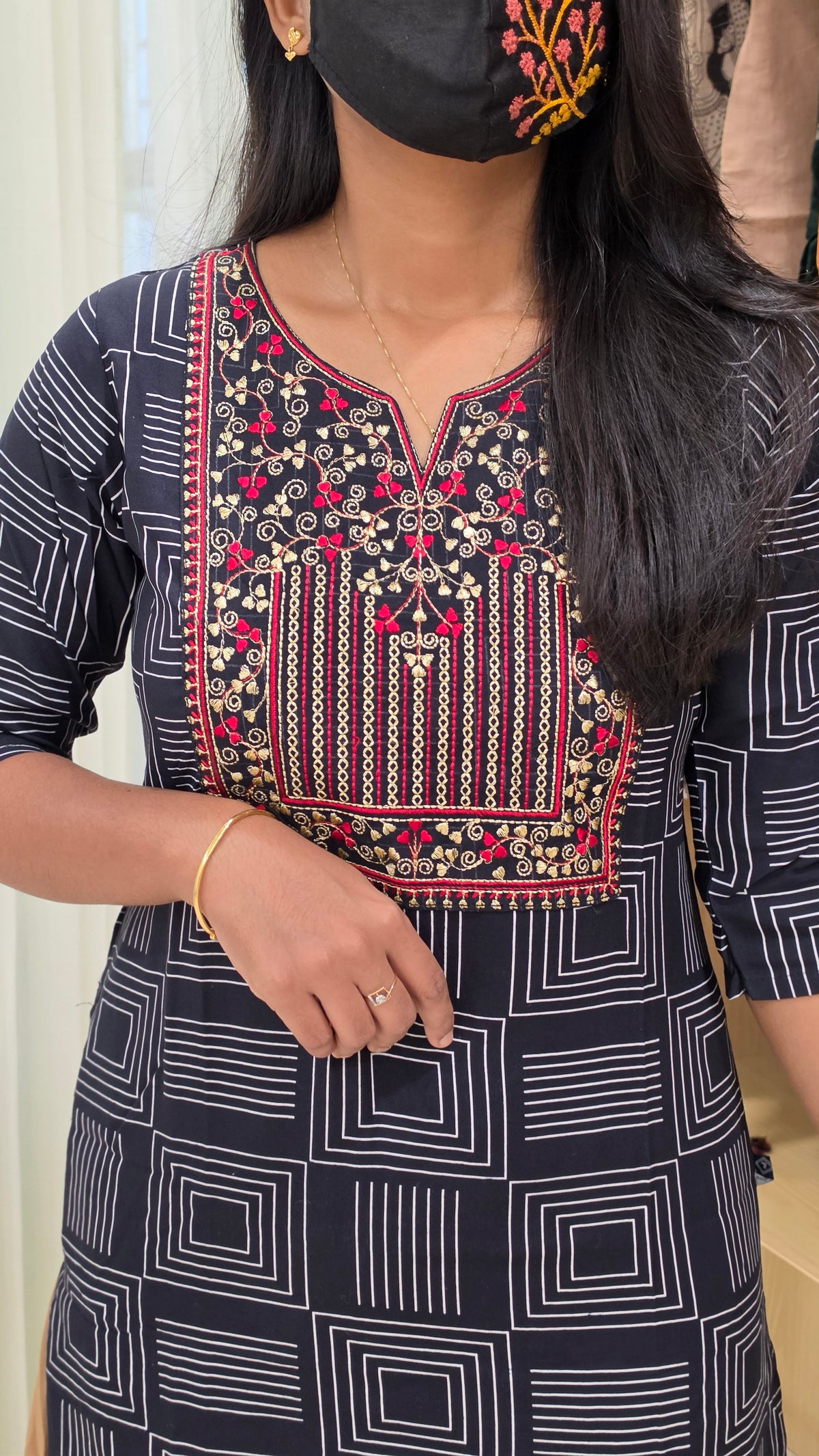 Office Wear - Embroidery(11887)