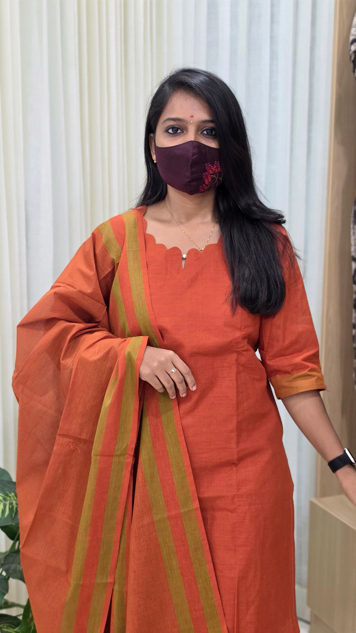 Cotton salwar set(12203)