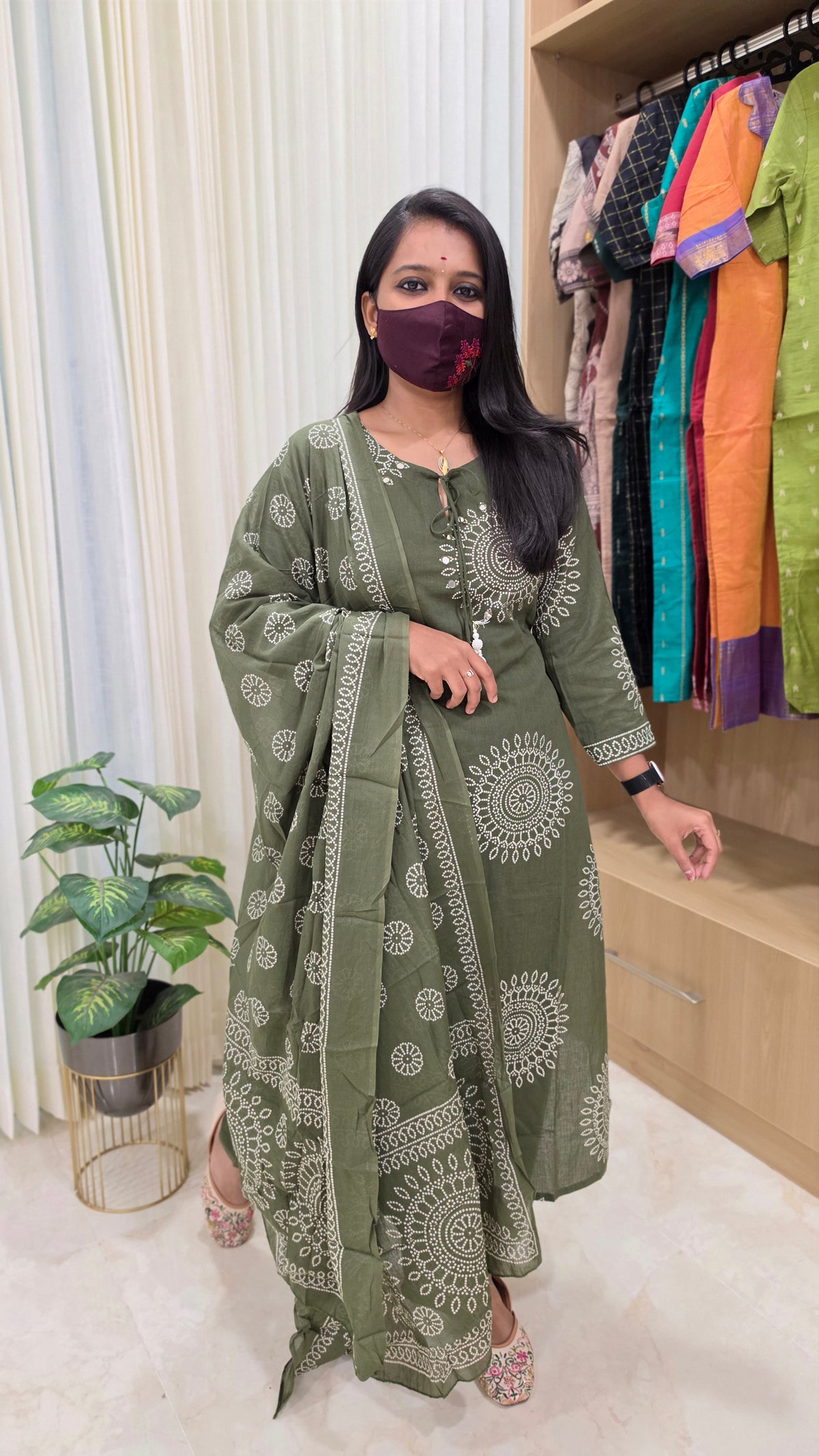 Cotton salwar set(12274)