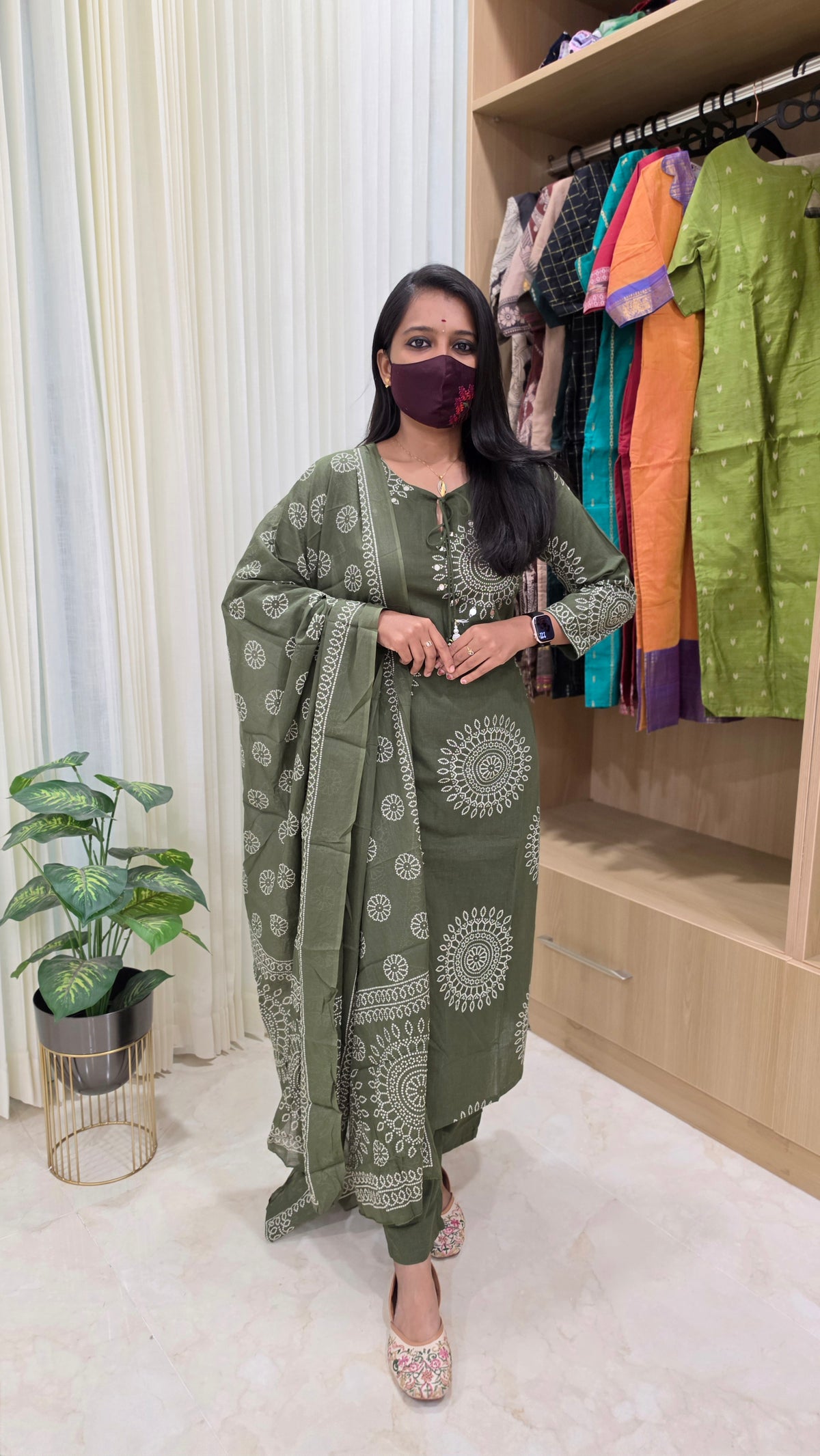 Cotton salwar set(12274)