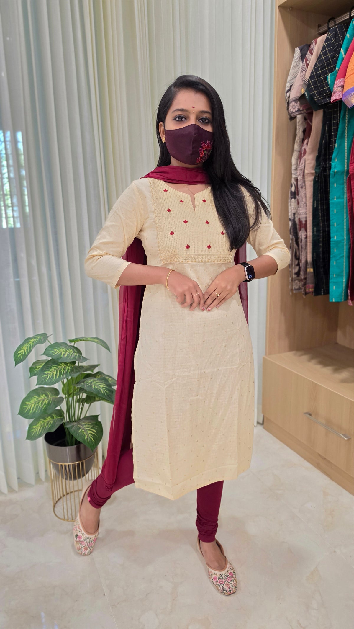 Office Wear - Embroidery(12282)