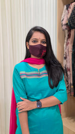 Office Wear - Embroidery(12284)(green)
