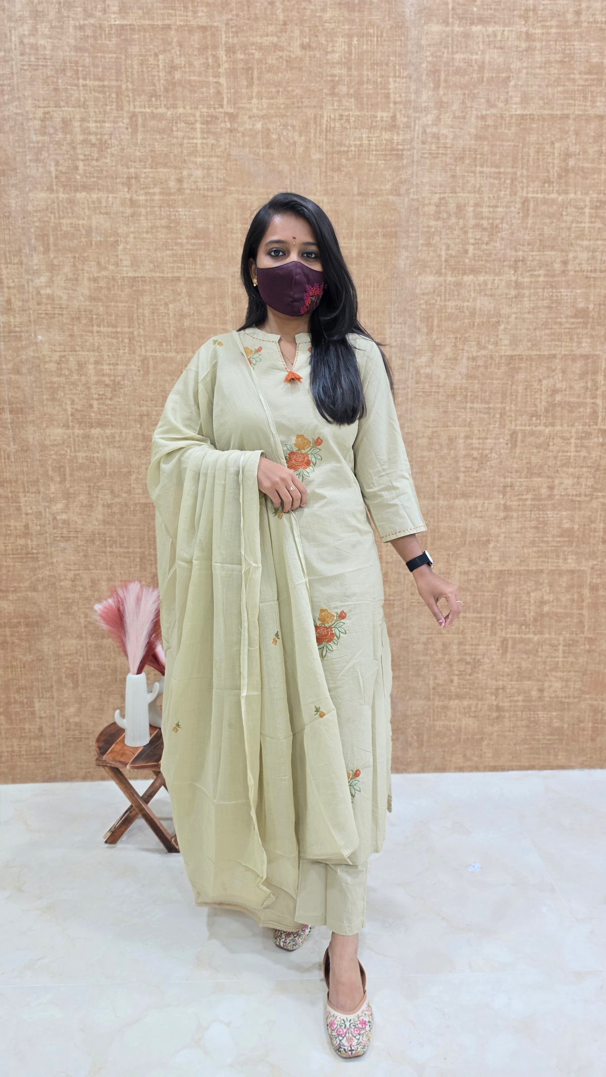Cotton salwar set(12323)