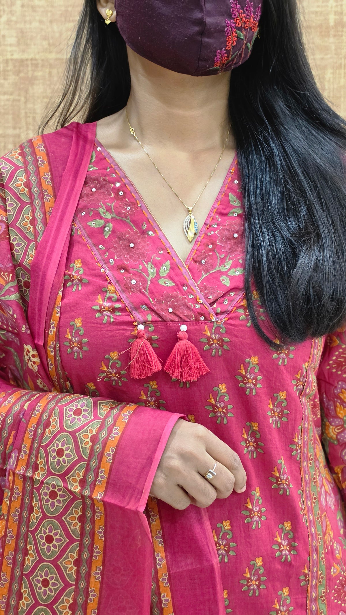 Florasalwar set (12465)
