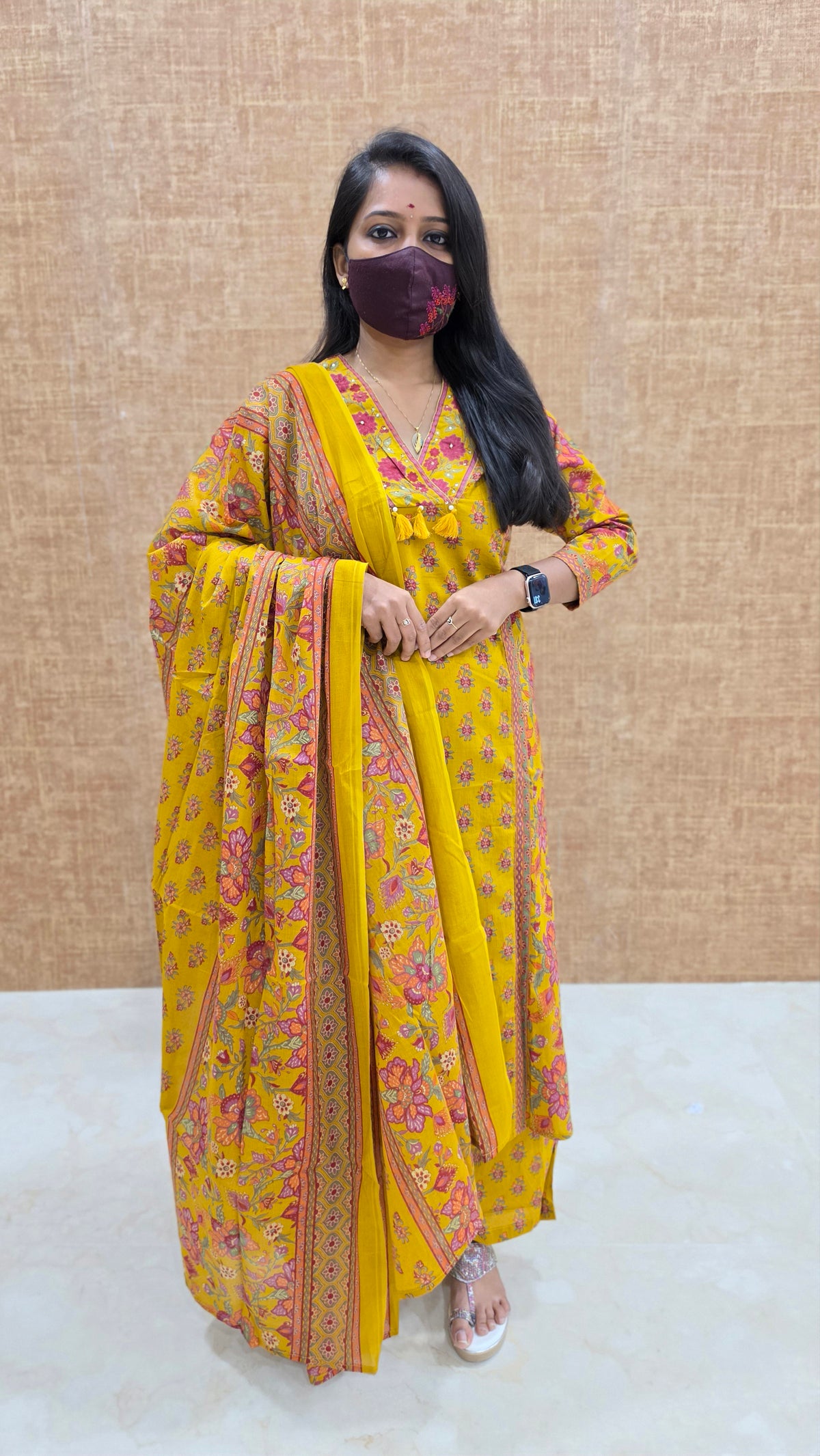 Flora salwar set(12466)