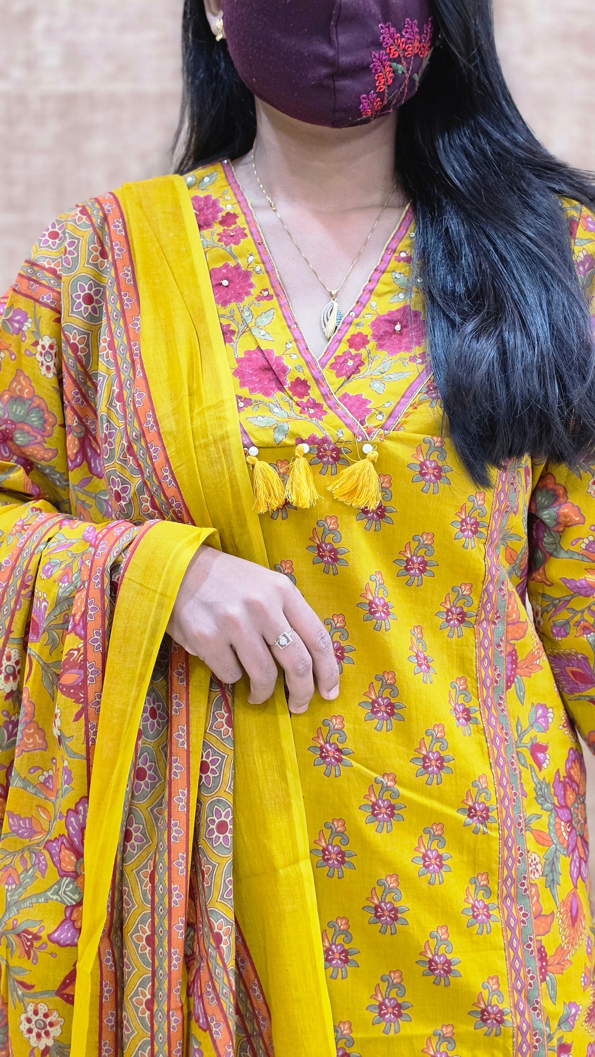 Flora salwar set(12466)