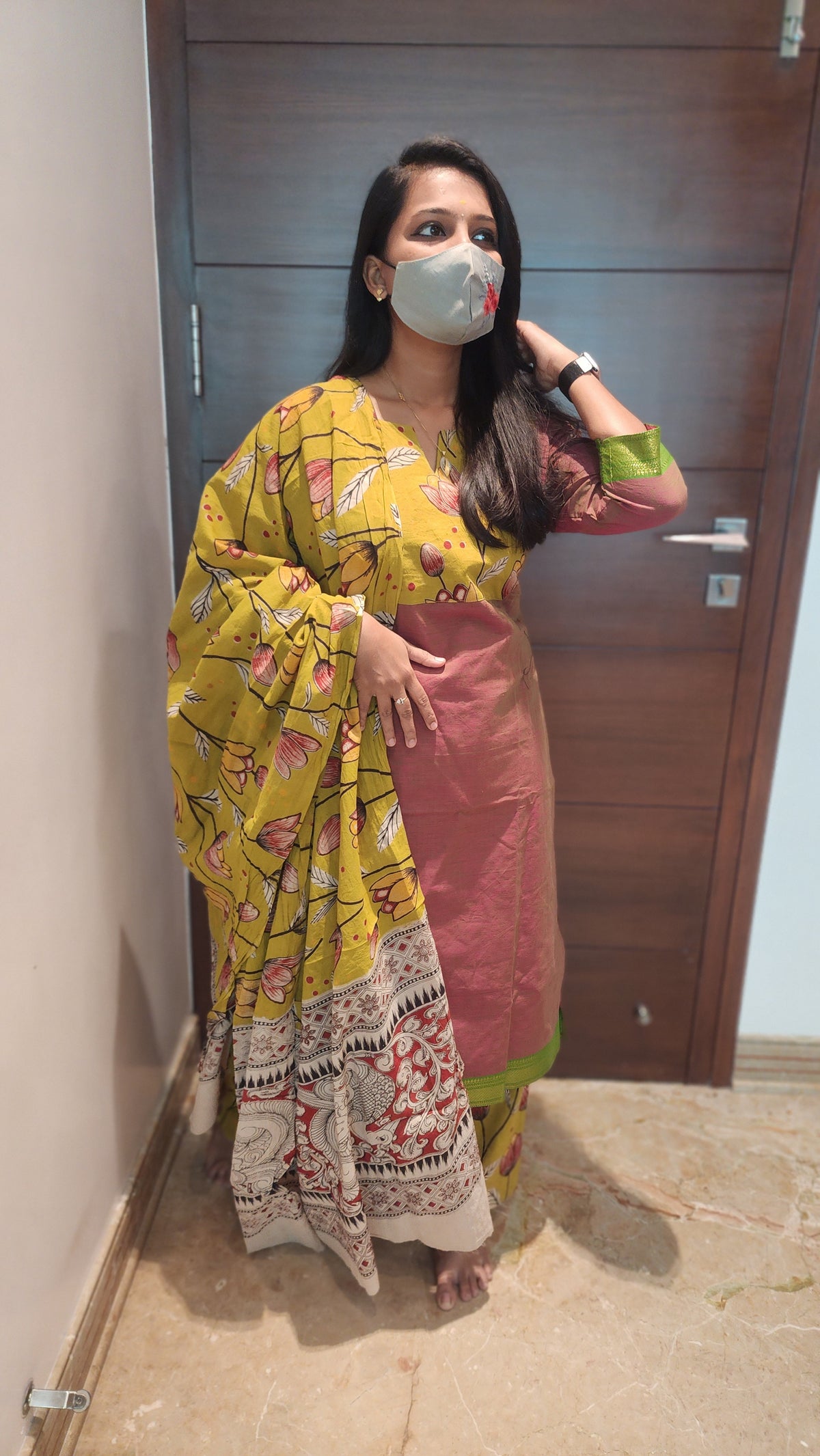 Floral Salwar set(12482)