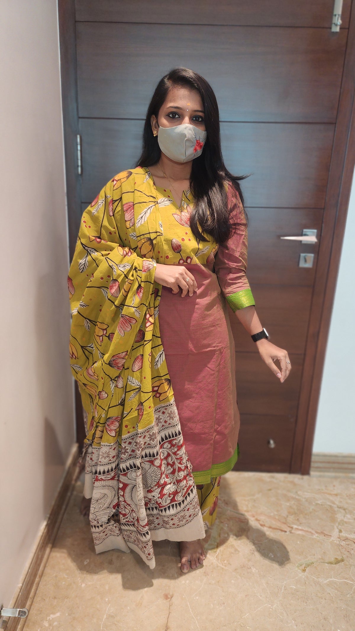 Floral Salwar set(12482)