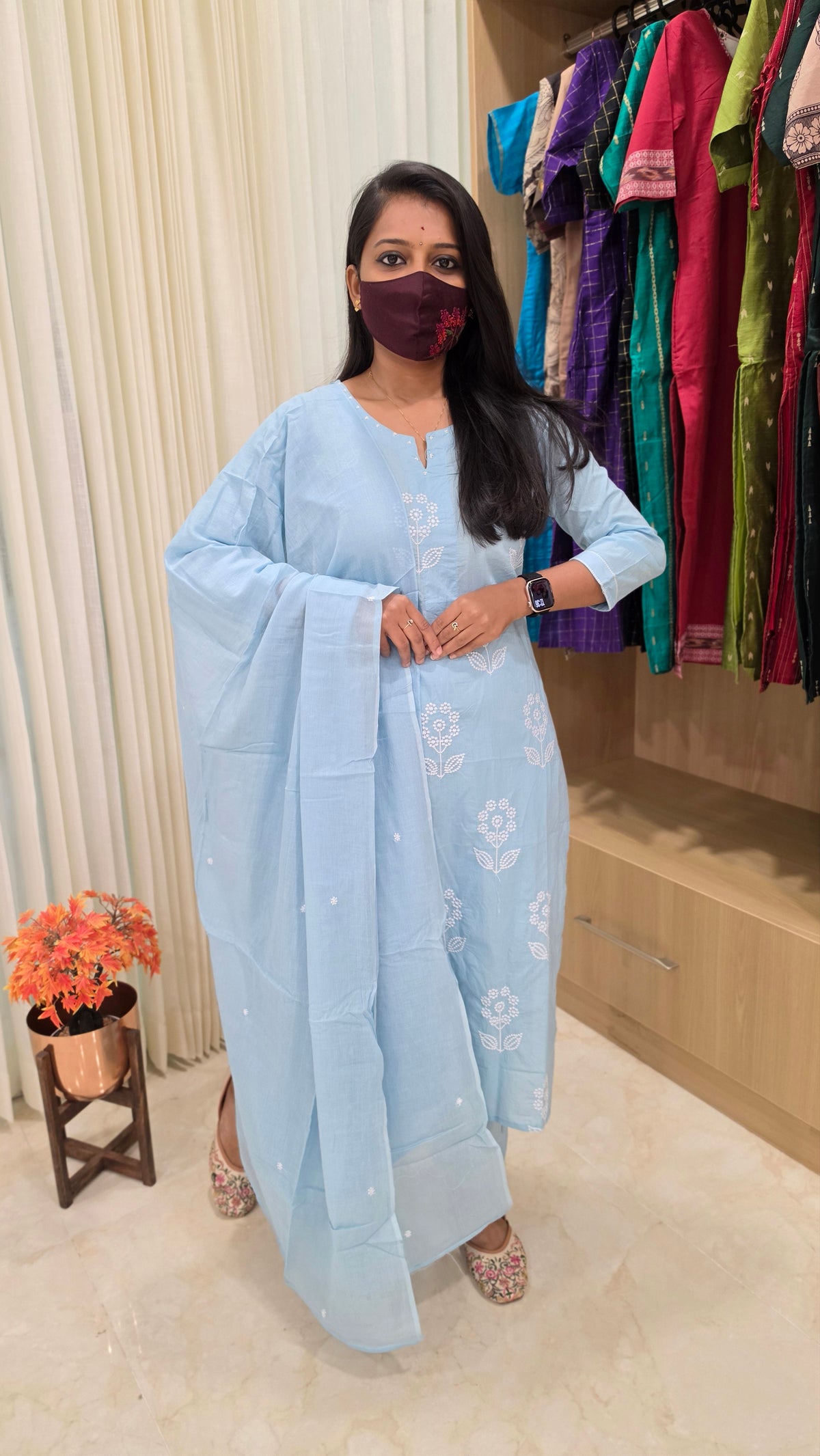 Cotton salwar set(12680)