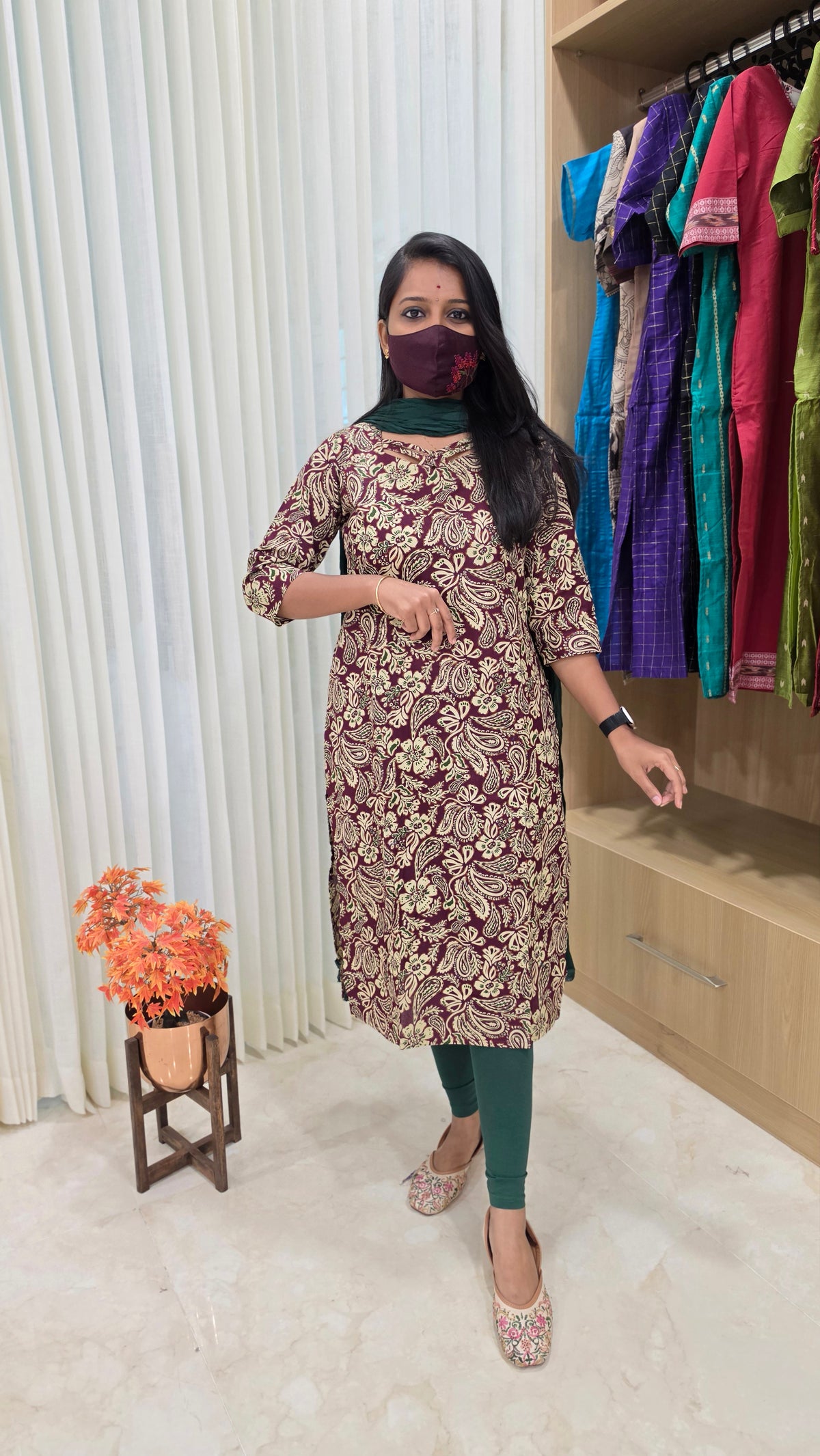 Kalamkari Kurti(12696)