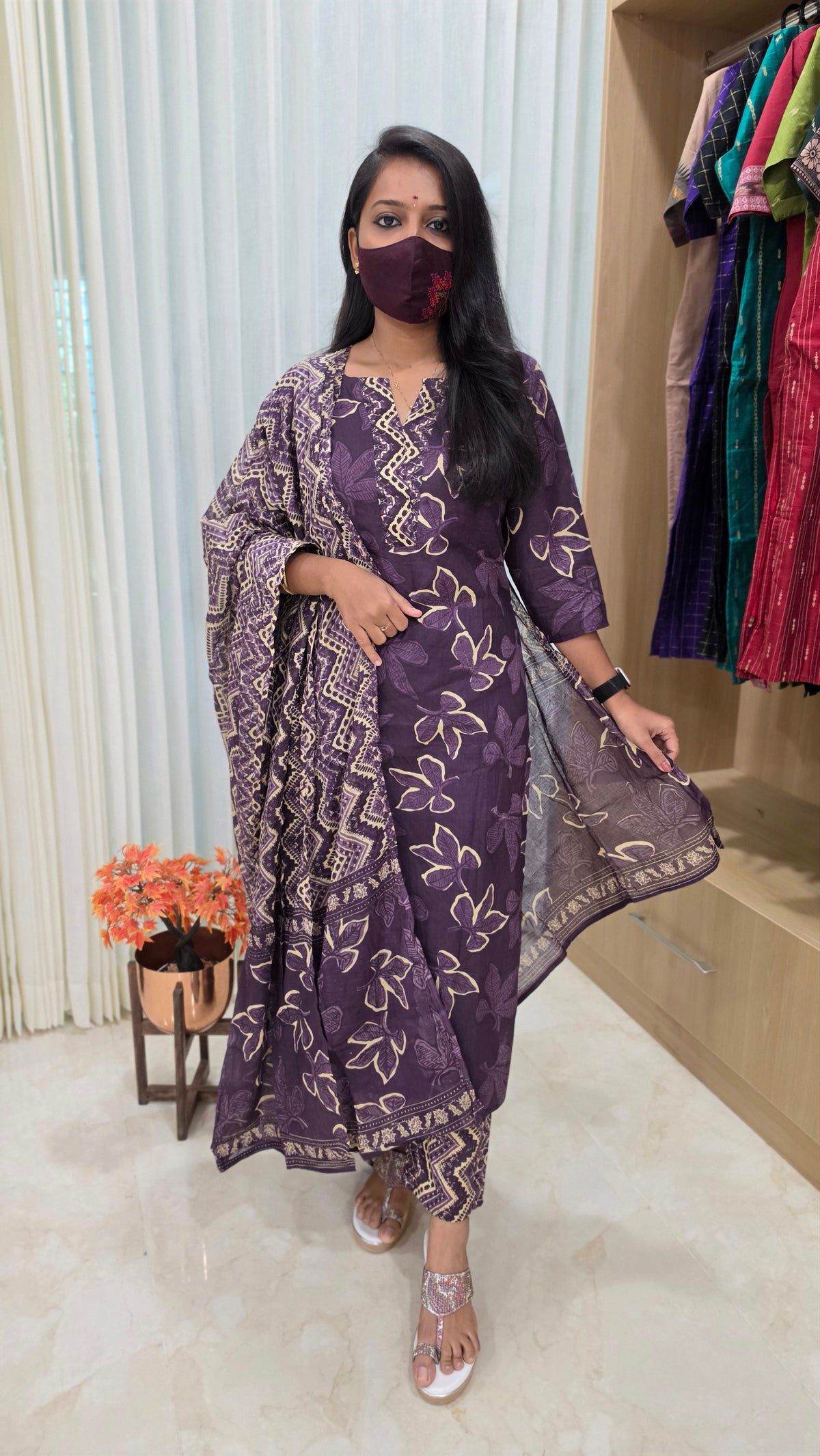 Cotton salwar set(12751)