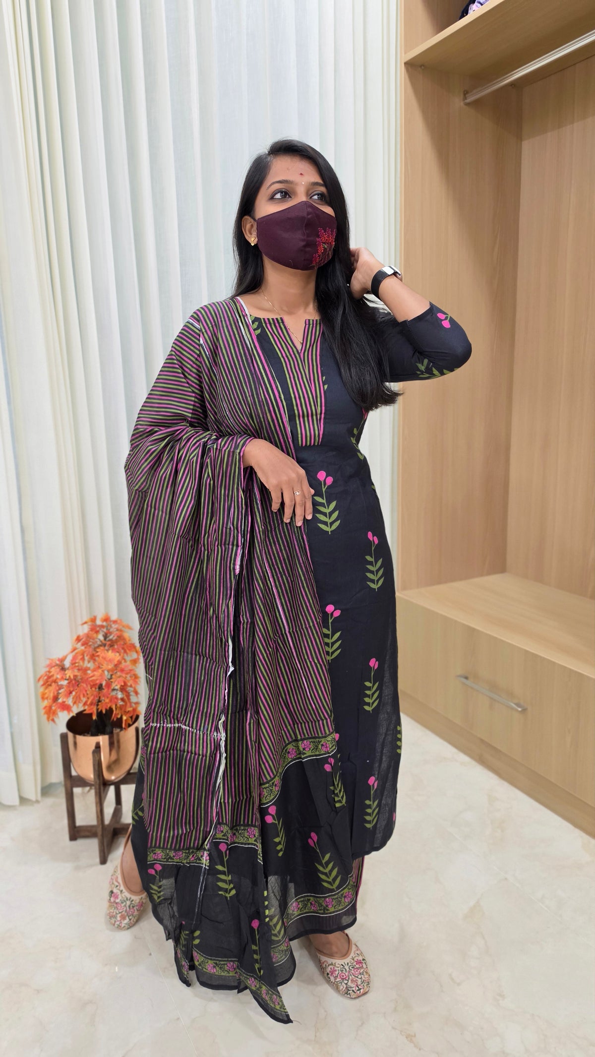 Cotton salwar set(12801)