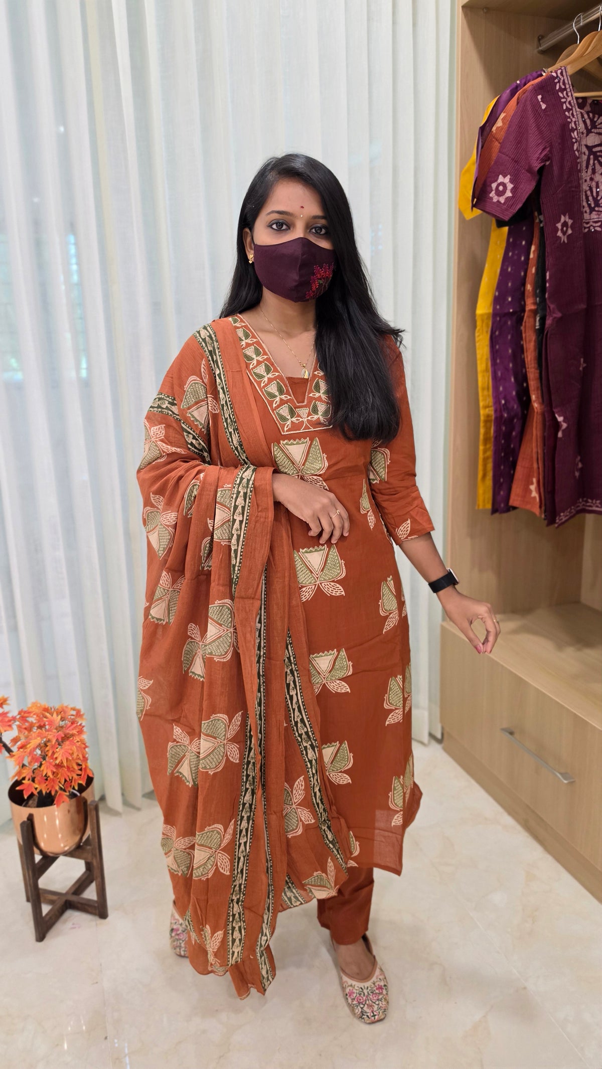 Cotton salwar set(12860)
