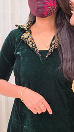 Party wear(12851)(green)